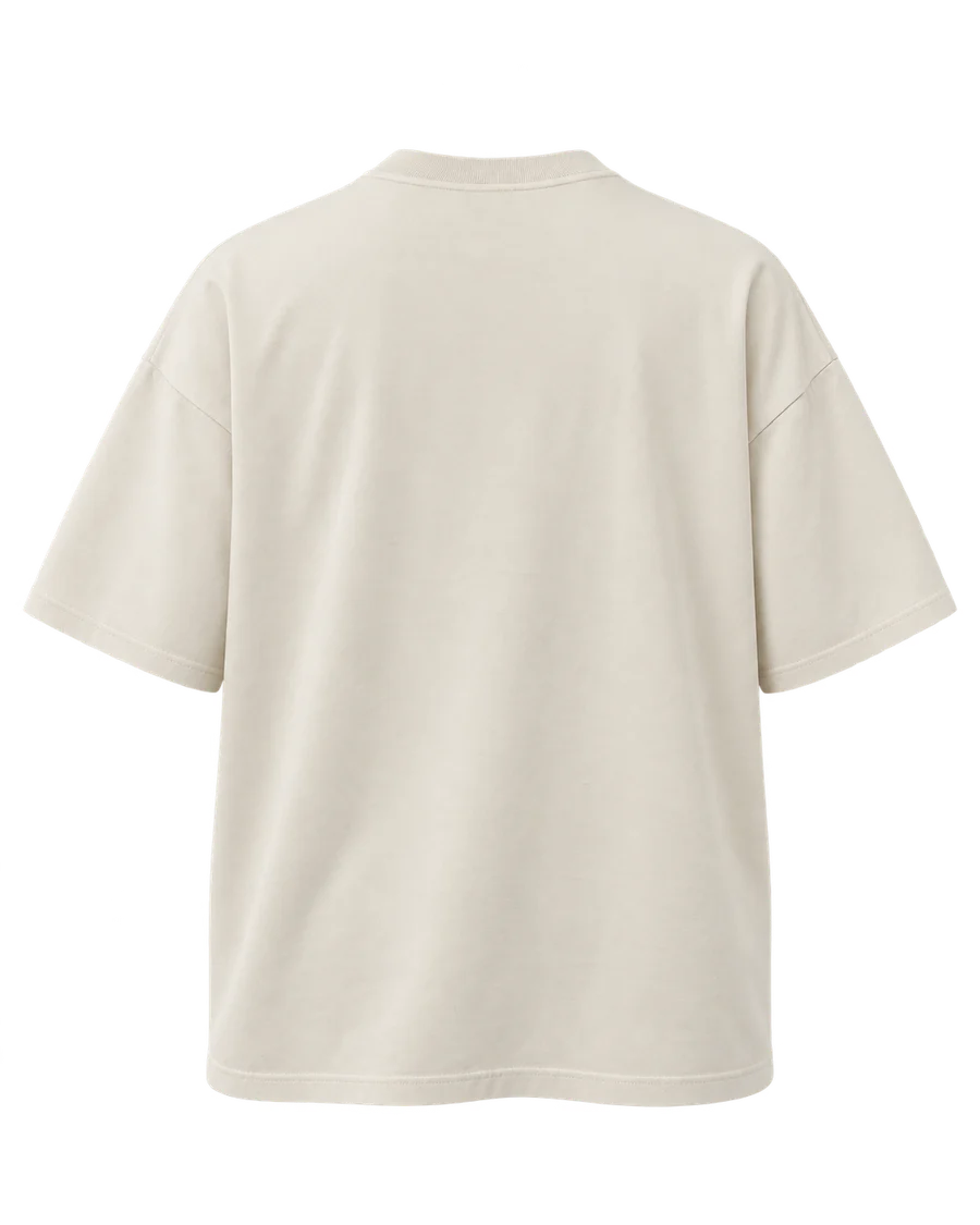 Bone tee back, chest hit