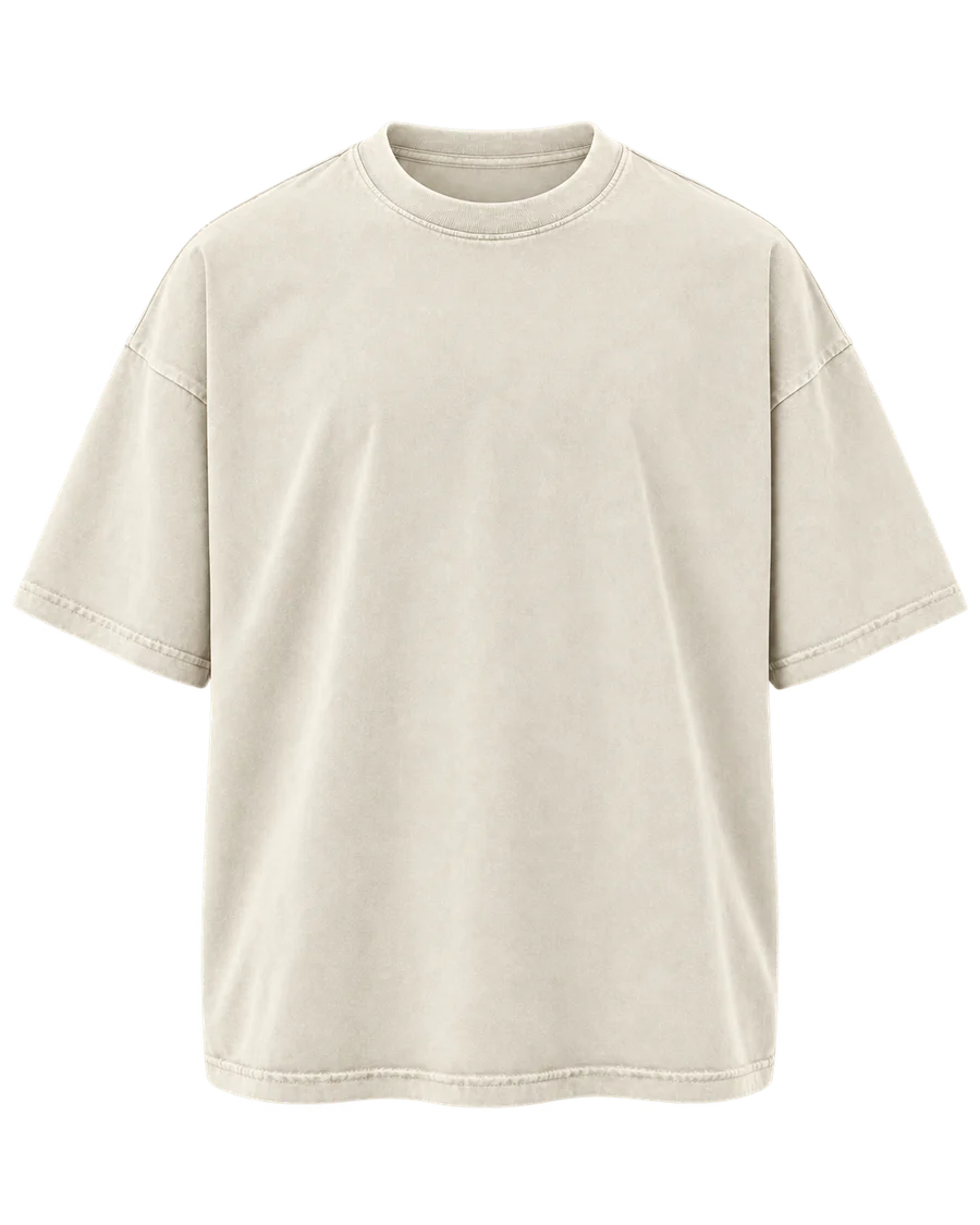 Bone tee front, chest hit