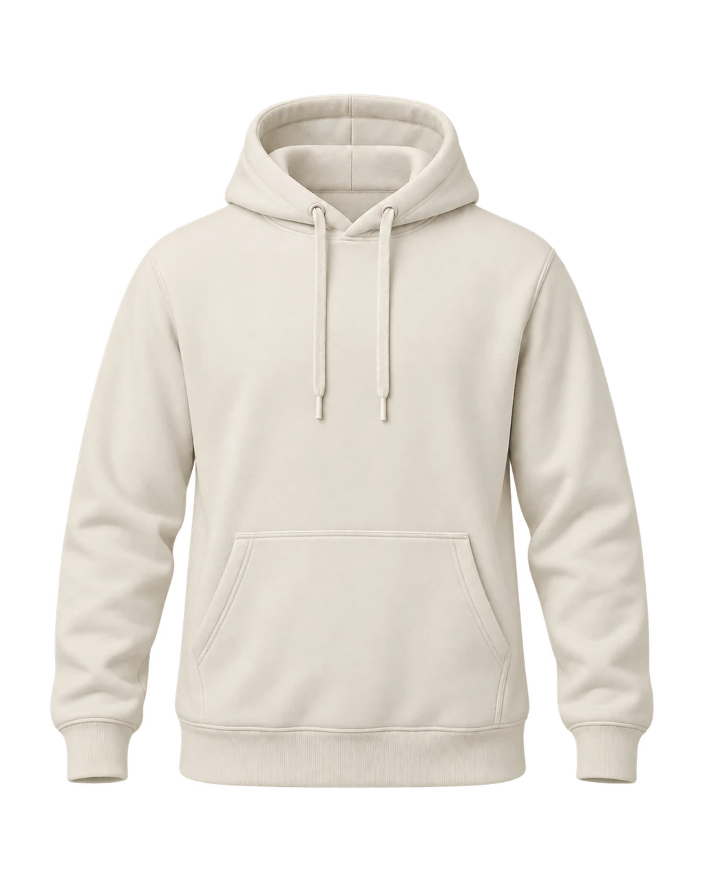 Hoodie, ivory, front view, Rail Grind Ghost print
